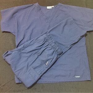 Landau Deep Blue Medical Uniform